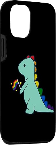 Miniatura 3 de Funda para iPhone 1212 Pro LGBTQ Allysaurus Dinosaur Rainbow Flag Ally Gay Pride Month