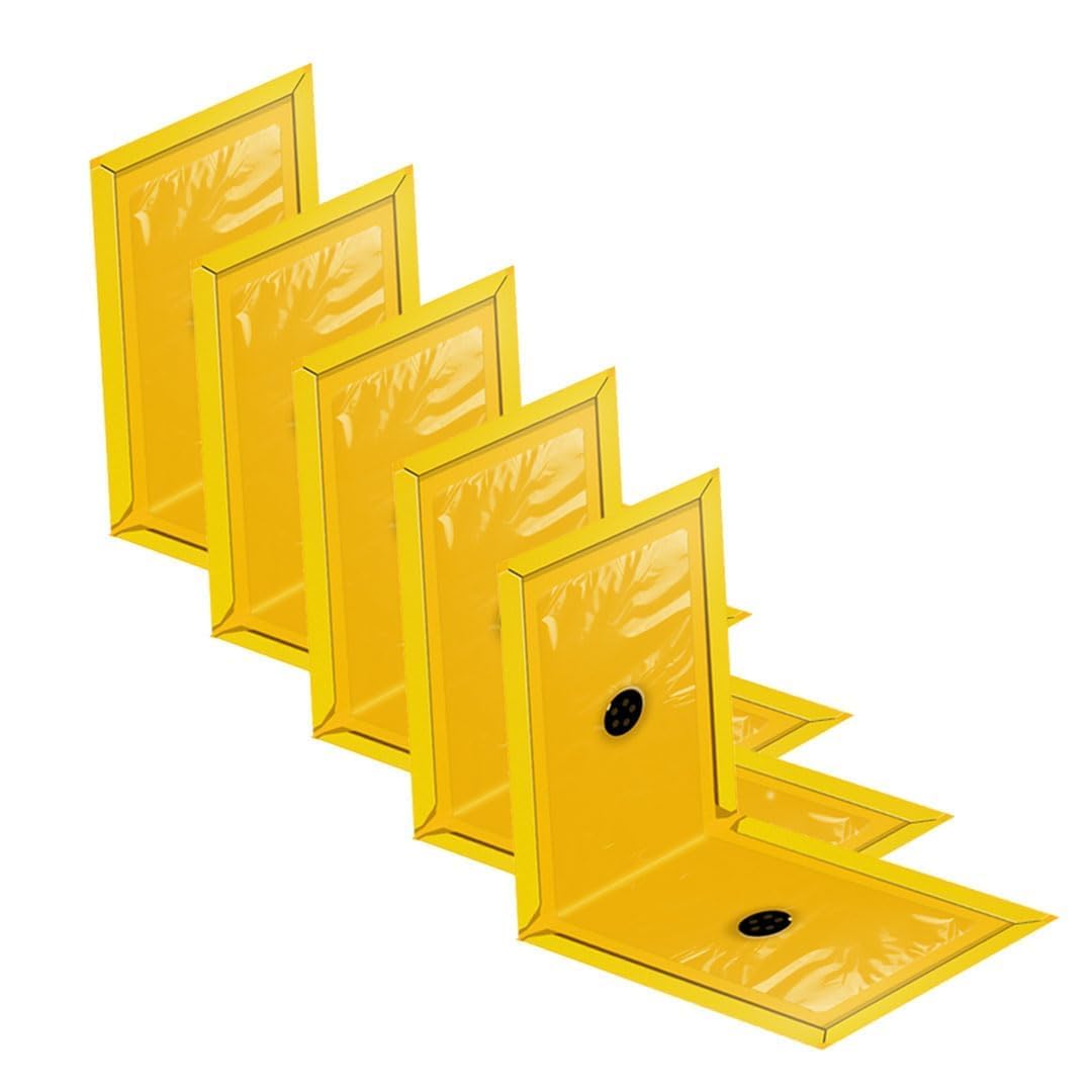 Ultima's Jumbo Sticky Premium Grade Traps for Crawling & Flying Insects, Non-Toxic Pesticide-Free(Pack of 4)-image-6