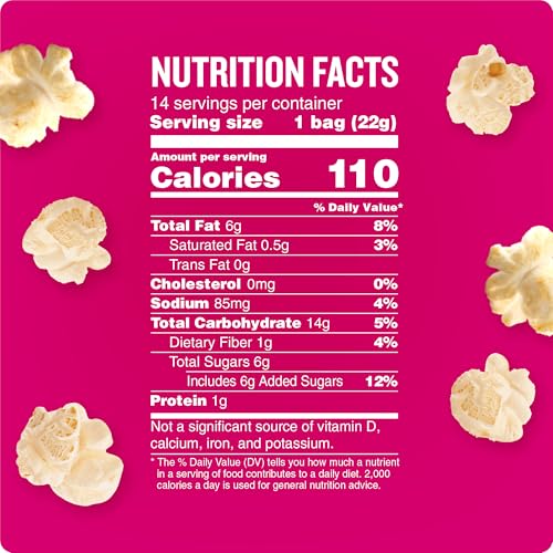 Image of Angie's BOOMCHICKAPOP Sweet & Salty Kettle Corn, 0.77 oz. Bag (14-ct)
