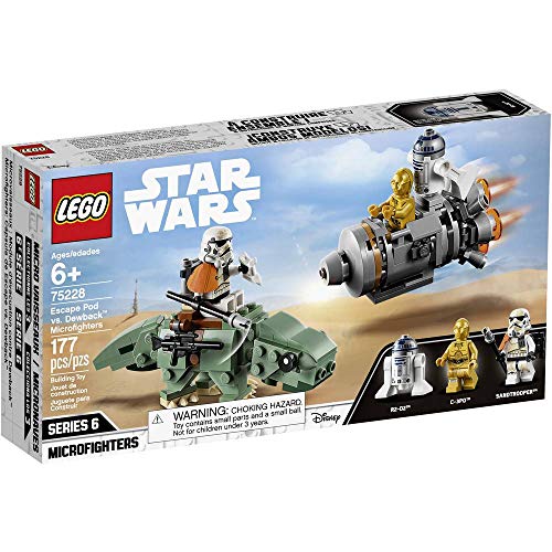 LEGO 75228 Star Wars TM Microfighters: Cápsula de Escape vs. Dewback