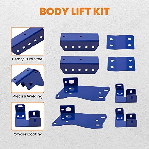 Waverspeed YL54@LK-CHE-0305-KIT-LC-A_B 3 Inch Full Body Lift Kit For Chevy Silverado 1500 2003-2005, For Gmc Sierra 2Wd 4Wd thumb #2
