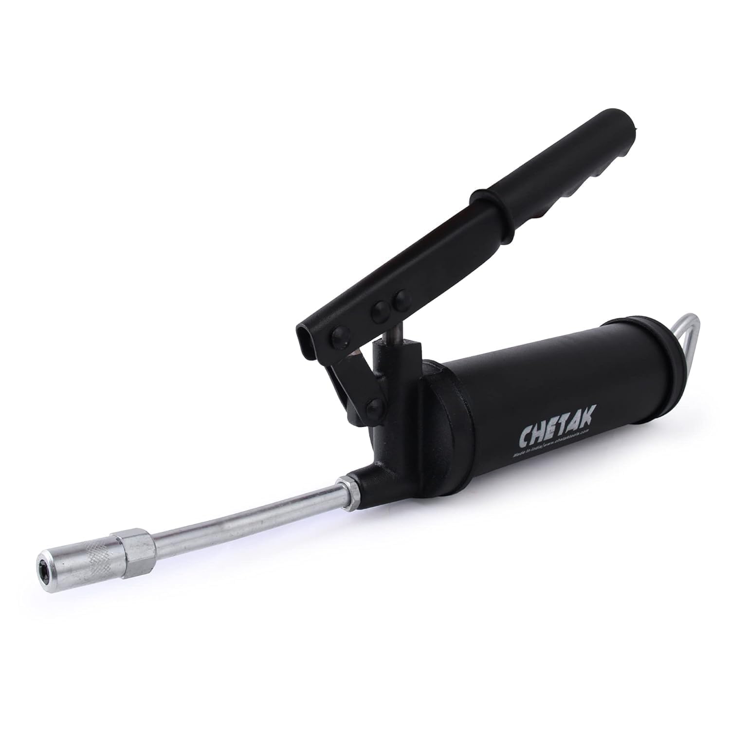 Tunir Lever Type Grease Gun with 11 pcs coupling set, 1000 g Grease Capacity 4