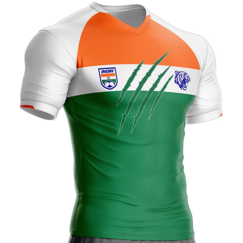 Maglia indiana calcio ID-91 regalo, bandiera indiana
