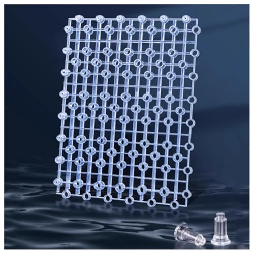 Aquarium Divider Undergravel Filter Plate - DIY Fish Tank Filtration Bottom Protection for Aquatic Pets - Enhance Water