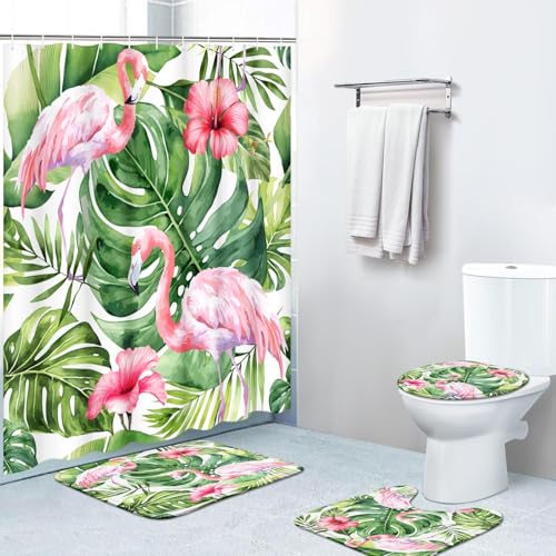 Britimes LQQ0312051-YS4-JP 4 Piece Shower Curtain Sets cover