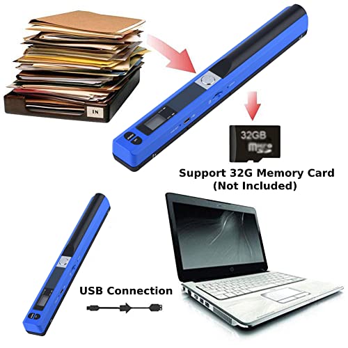 Richer-R Scanner portatile per documenti A4