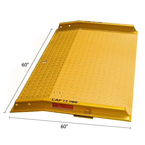 Discount Ramps Diamond Plate Loading Dock Board 60" x 60" - Thumbnail 5