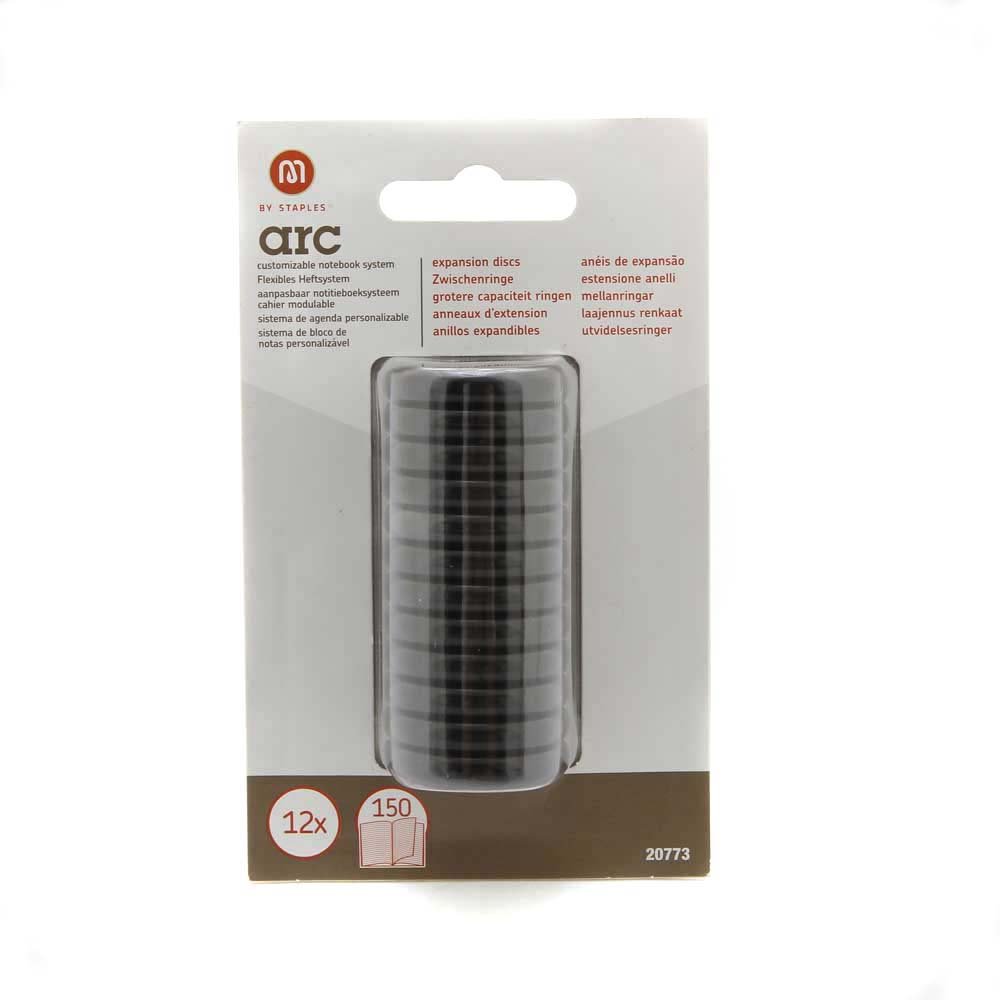 Intermediate ring arc black Diameter 25.4 mm (Pack of 12)