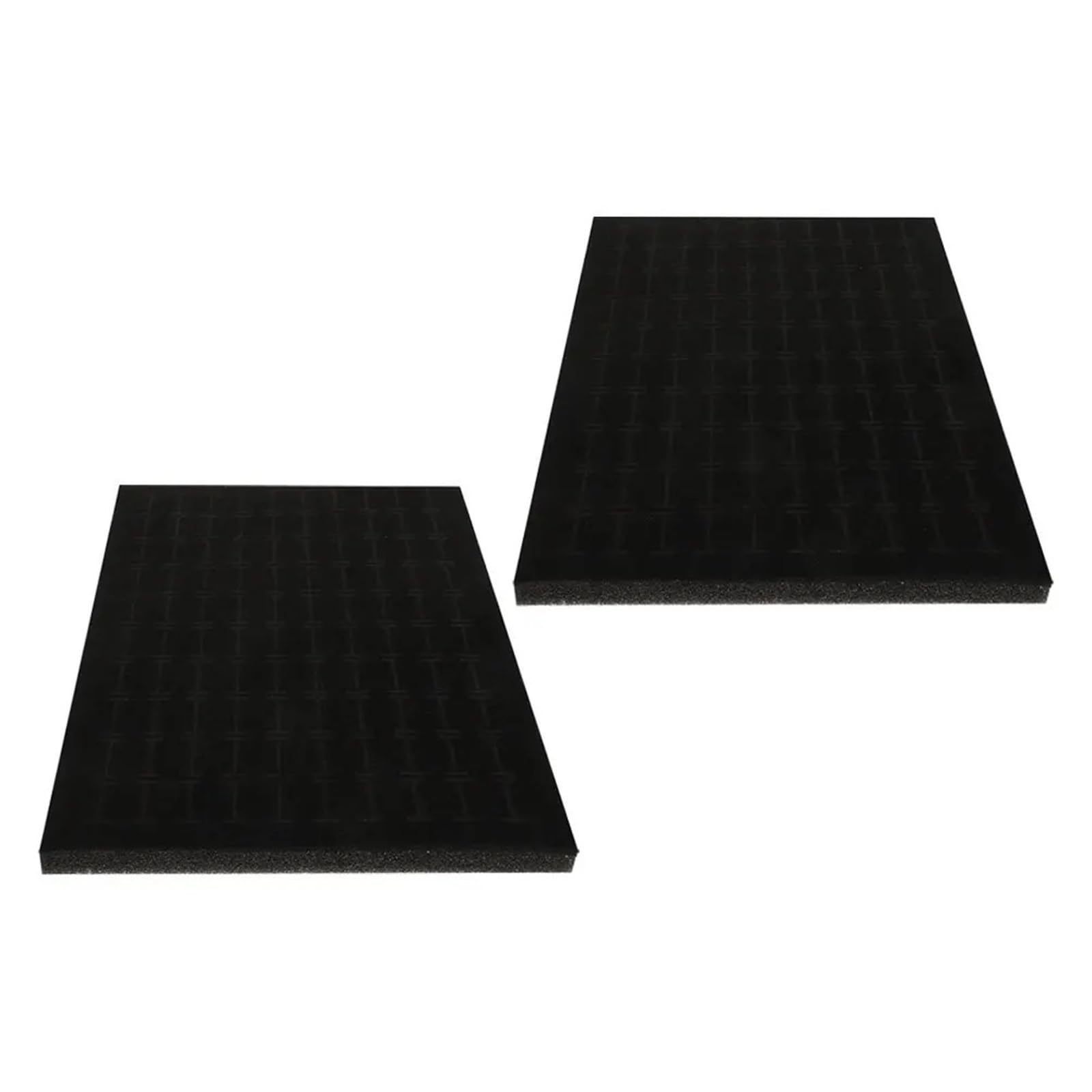 LSNNMU 2 PCS Jewelry Display Pad Earring Sponge Tray Holder Organizer Sponges Foam Insert For Jewelry