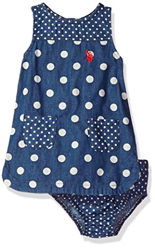 U.S. Polo Assn. Baby Girls Casual Dress U.S. Polo Assn. Baby Girls Casual Dress