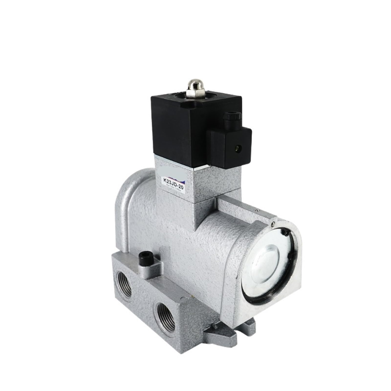 K23JD-08/10/15/20/25 AC220V DC24V 2-Positionen-Dreiwege-Magnetventil, pneumatische Komponente, einzelnes elektronisches Wegeventil(K23JD-06-AC220V)