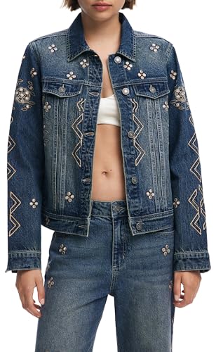 Blouson Femme Desigual 25wwed11 veste mi-saison imprimée tendance