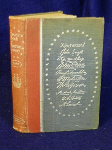 Source-Book of American History: Edited for Sch... B002V8SCEA Book Cover