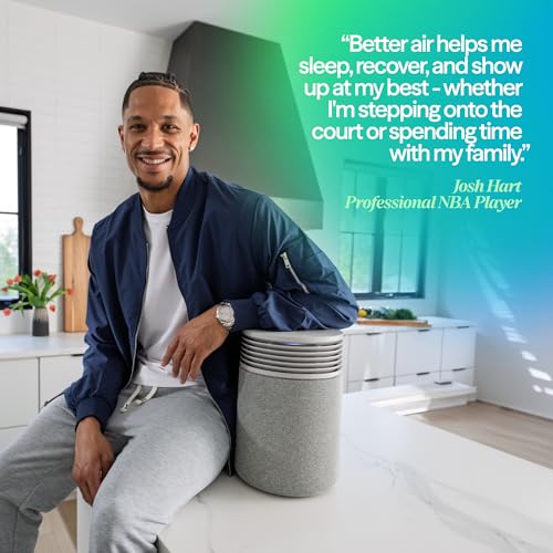 Image of BLUEAIR Blue Signature Small Smart Air Purifier for Bedroom, Home & Office, HEPASilent Air Cleaner for Pets, Allergies, Dust & Smoke, Cleans 1,190 Sq Ft Per Hour, Quiet HEPA Air Purifier, App Control