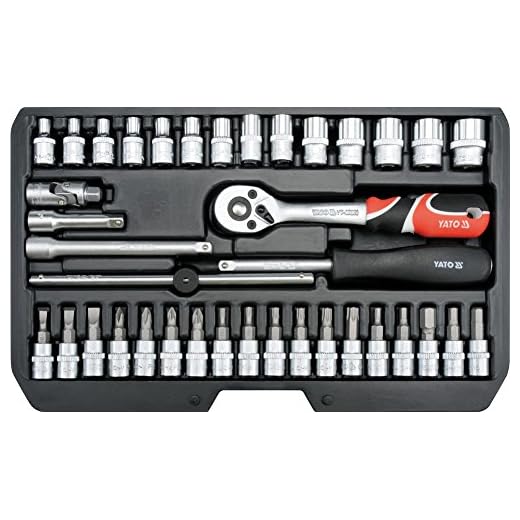 Ratschenkasten Steckschlüsselsatz Bitsatz 38 Tlg. TYP2 XS 1/4'