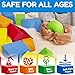 JaxoJoy Foam Building Blocks for Kids - 108 Piece EVA Foam Blocks for Toddlers - Large, Soft, Stackable - Toddler Bricks - Preschool Toys - STEM Gifts for Boys & Girls 3-5 4-8 Years Old