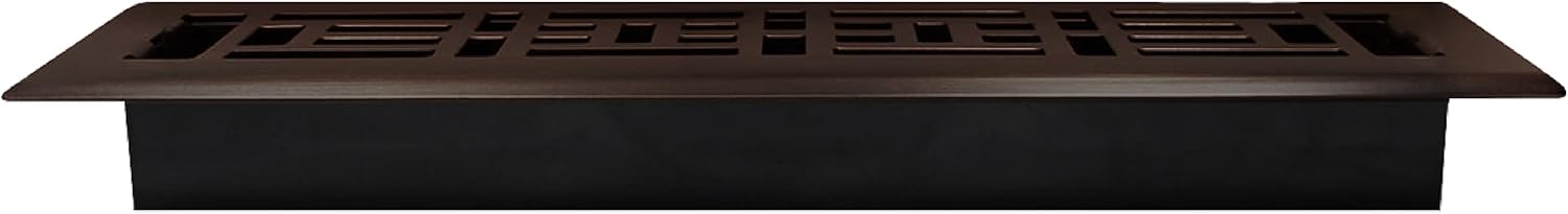 Rubbed Bronze 2x12 Decorative Steel Floor Register