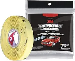 Fita Dupla Face 3M Automotiva 5369T Transparente 9,5MM X 20M