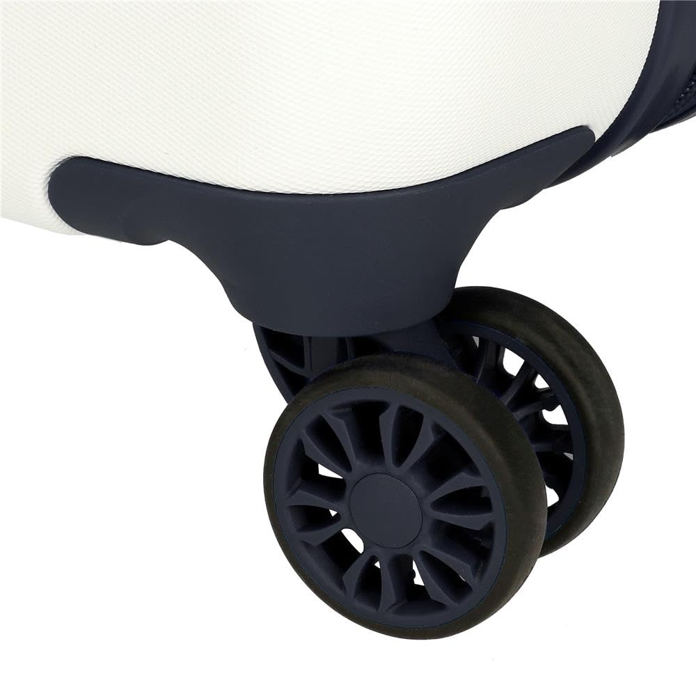 Disney Spidey Versus Equipaje- Equipaje para niños, Niños, Versus Cierre de combinación Lateral 4 Ruedas Equipaje de Mano está Fabricada en ABS, un Material rígido y Ligero.