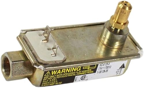 RMASH AP2022762 - Válvula de seguridad para horno de gas Y-30128-77 para GE WB19K31 PS233885 compatible con 183D5746-G001 + libro electrónico
