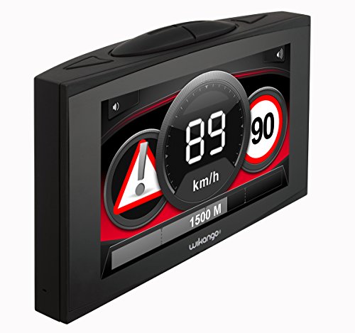 Wikango AWXLMILL - Navegador con suscripción de por vida 2000 mAh, color negro