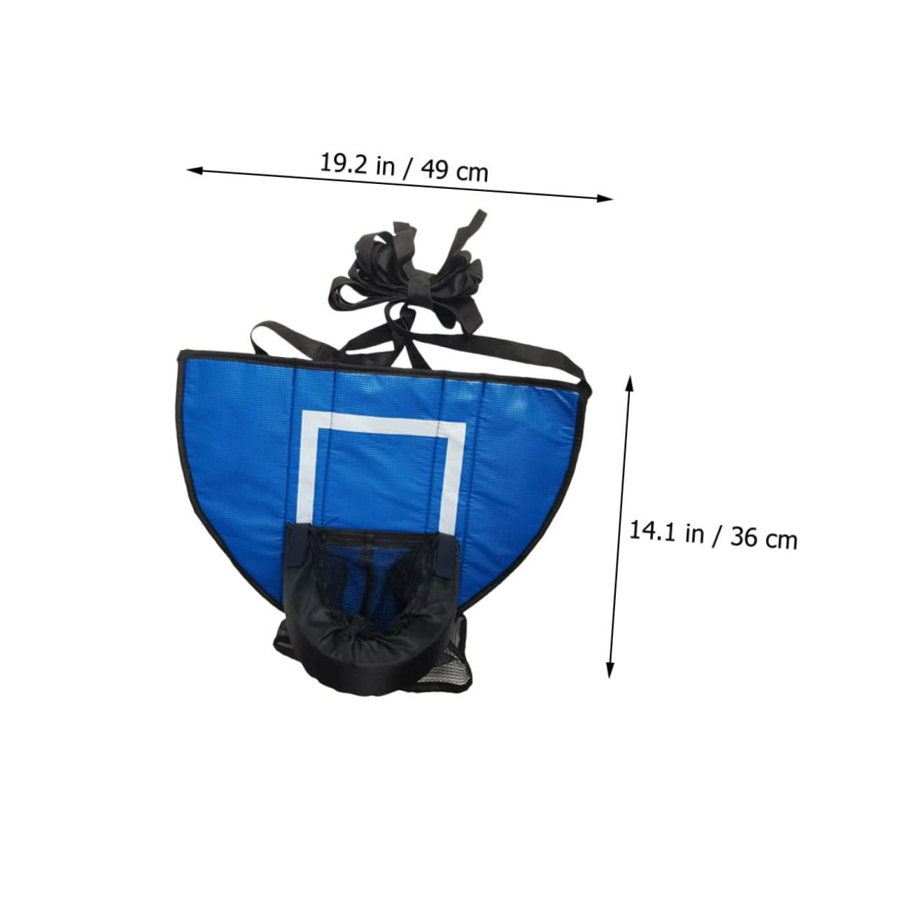 KESYOO Indoor Trampoline Basketball Hoop for Basketball Frame Safe Design for Indoor Play for Energy Burning Fun and Skill Development