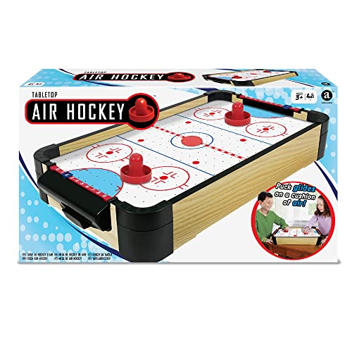 Merchant Ambassador – 40 cm Tabletop Air Hockey – Rasanter Spielspaß für Zuhause – für Spieler Aller Altersgruppen – Elektrischer Ventilator für fließende Bewegungen – Bild 4