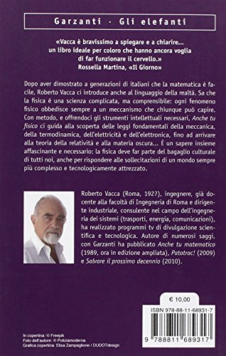 Anche tu fisico. la fisica spiegata in modo