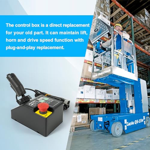 Image of Control Box 1283792 Gen 6 Control Box Parts Compatible with Genie Scissor Lift GS-1530 GS-1532 GS-1930 GS-1932 Genie man Lift GR-12 GR-15 GR-20 Replace 1283792GT