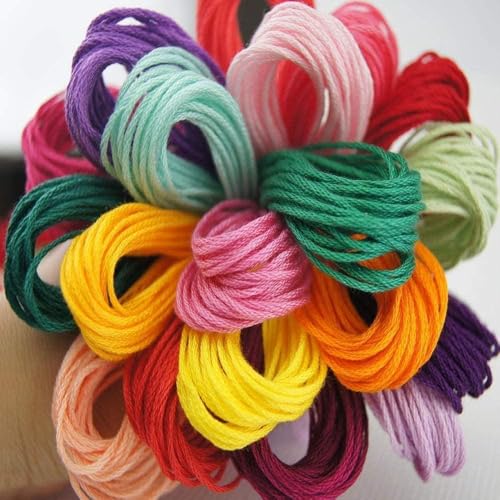 WZWTYSM Stamped Cross Stitch Kits, Full Range of Embroidery Starter Needle tip Kits, Cross Stitch Stamped Pattern, 11CT Pre-Printed Fabric DIY Handmade by Adults Gift, 16x20 inches - Skull Pattern