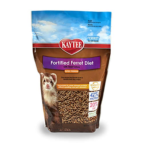 Kaytee Premium Ferret Food With Chicken, 4-Ib