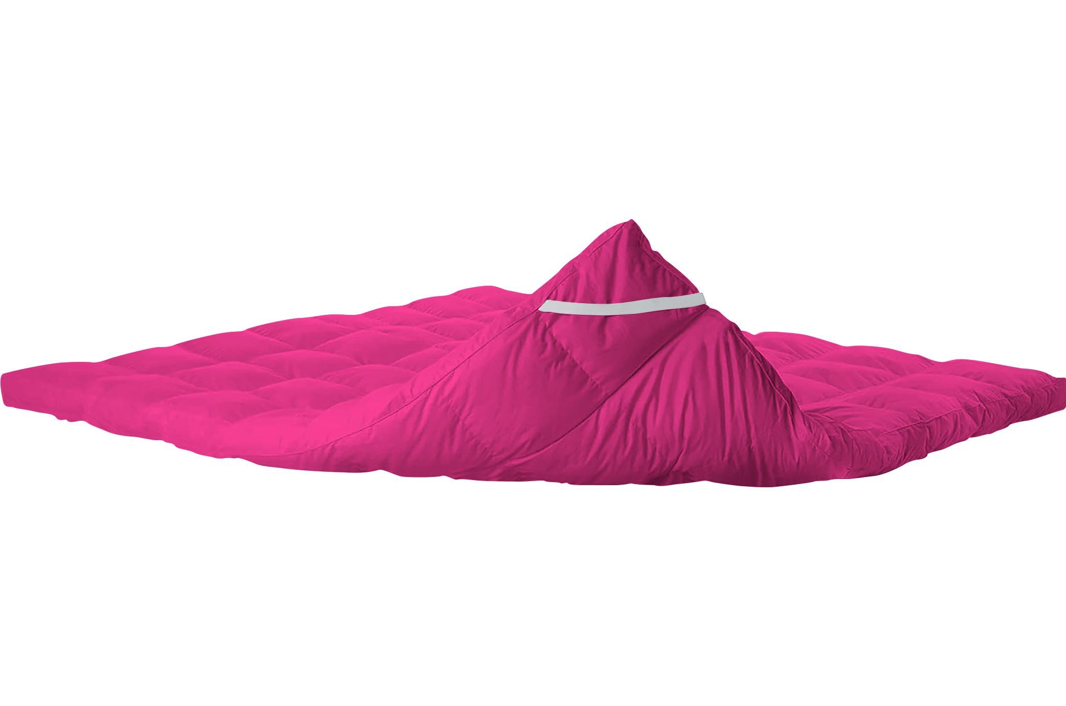 Surmatelas Ancien Fait Main – Violet/vert à Fleurs – 71x54 Pouces (non Fini)