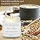 Ronoza Einzugsgeschenke Wohnung, Einweihungsgeschenk Duftkerze im Glas, Einweihungsgeschenk Haus, Geschenk zum Einzug, Einweihungsgeschenk Wohnung, Neues Zuhause Geschenk (Lavendel)