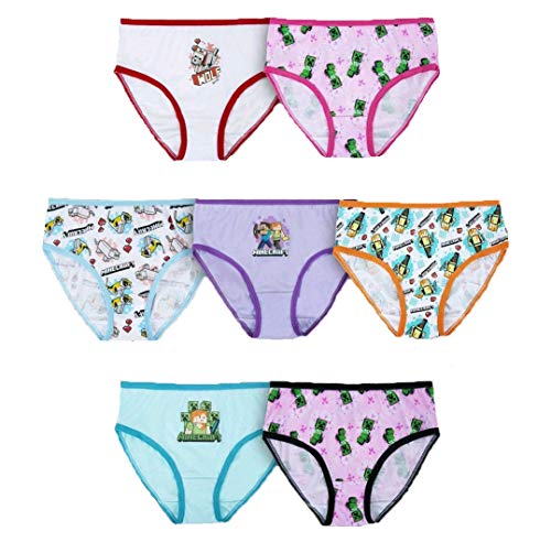 Minecraft 7 Pack Briefs Panties - 6 - Main Image