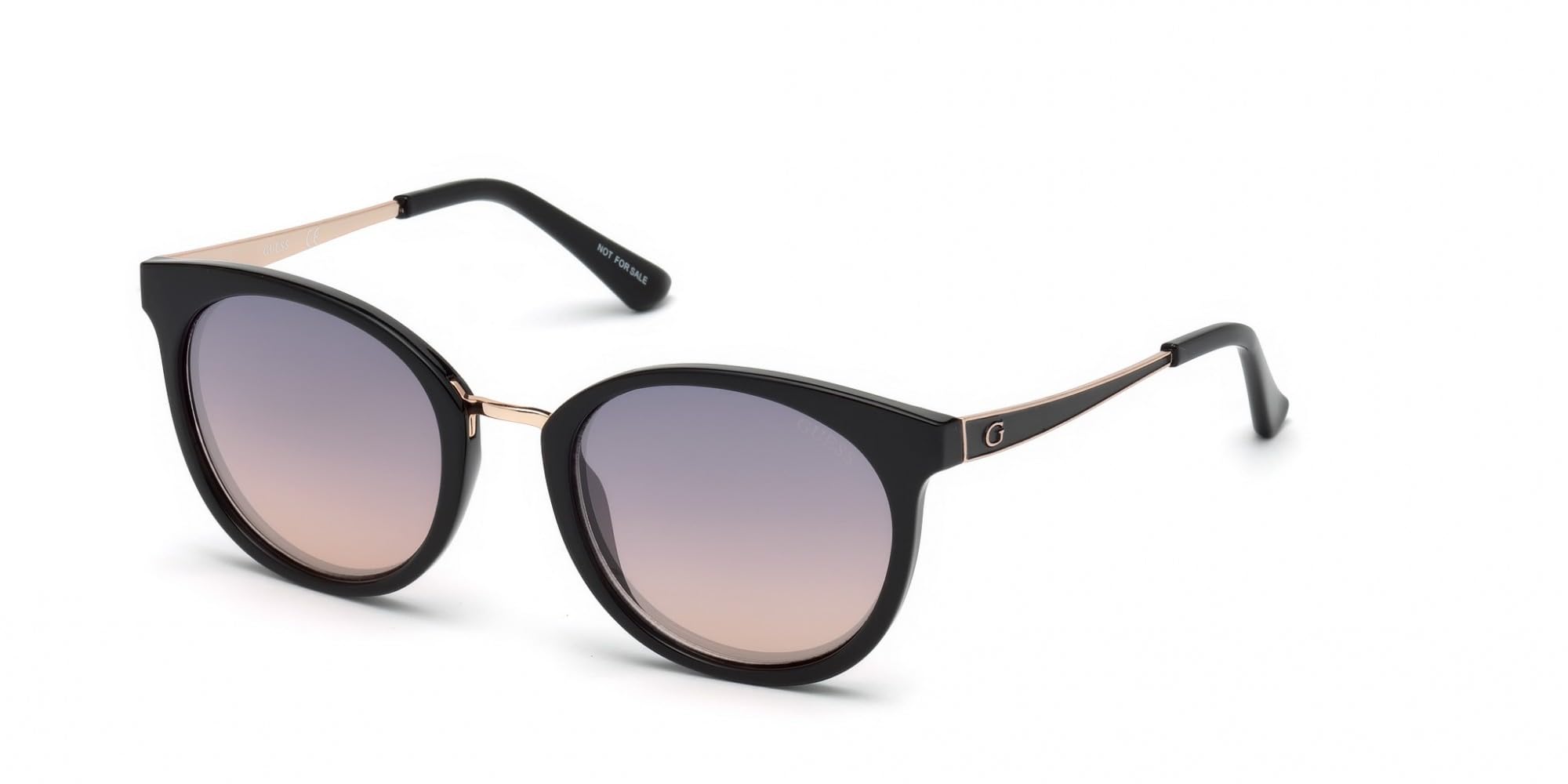 GUESS Sonnenbrille GU7459 05Z 52 – Schwarz mit schutzhülle