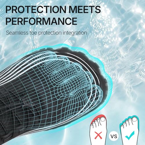 Image of ATHMILE Water Shoes for Women Men Barefoot Shoes for Swim Beach Hiking Pool | Quick Dry Non-Slip Wide Toe Box Shoes for River Kayak Fishing Lake Cruise Vacation Outdoor Water Activities