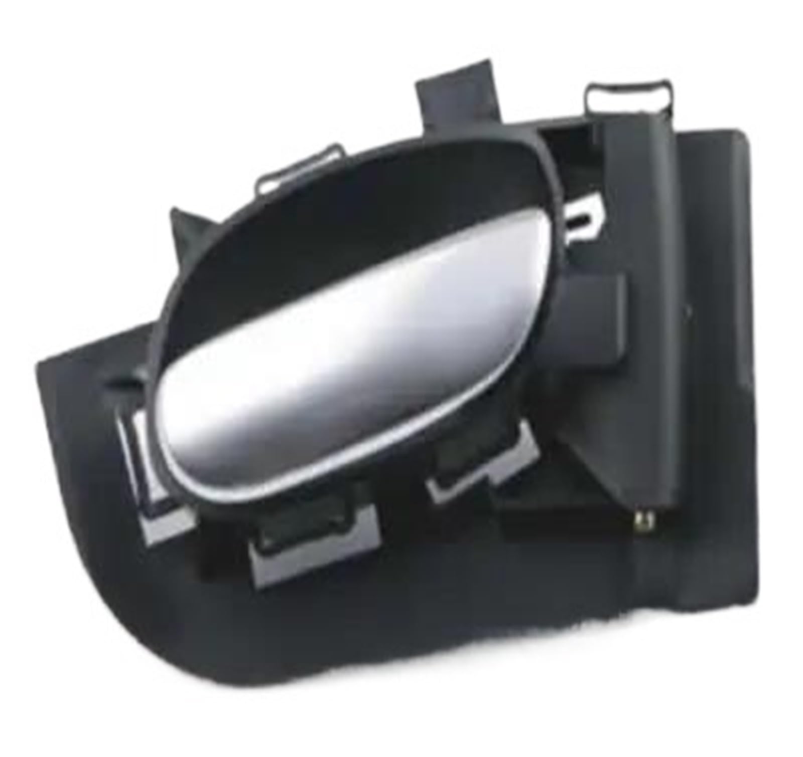 ELEKMPMGTD Car Door Front Rear Handle for Citroen C2 Interior Door Handle(Black Left)