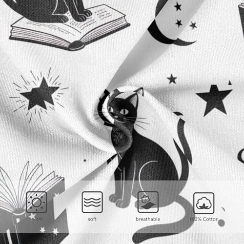 ODAWA Black Cats Soft Cotton Toddler Underwear Tagless 2T Boys Underwear3