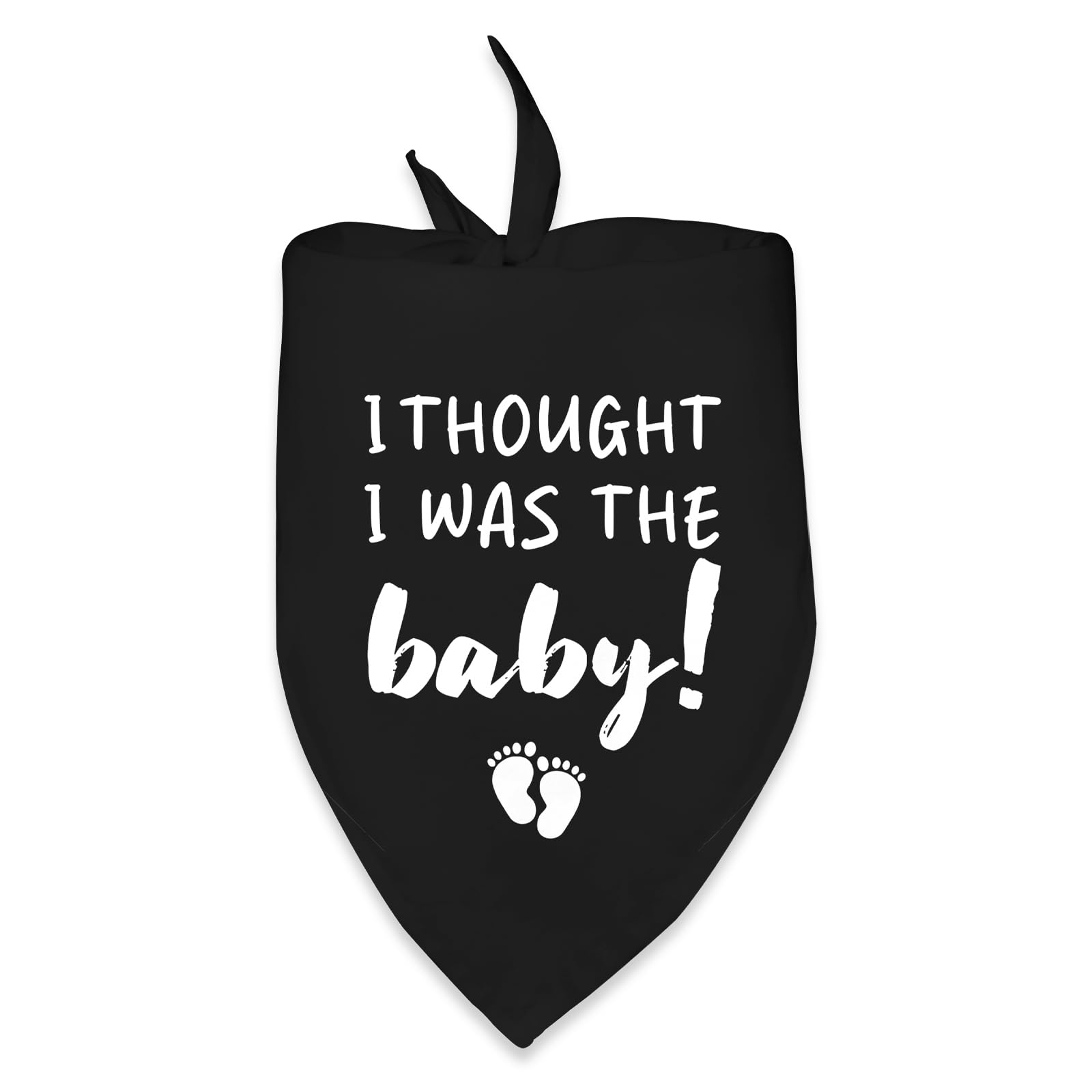 Dog Bandana Pregnancy Announcement Apparel & Accessories I Thought I was The Baby! Pet Dog Scarf Baby Reveal Photo Prop