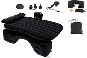 Inflatable Car Air Bed For Backseat of Any SUV