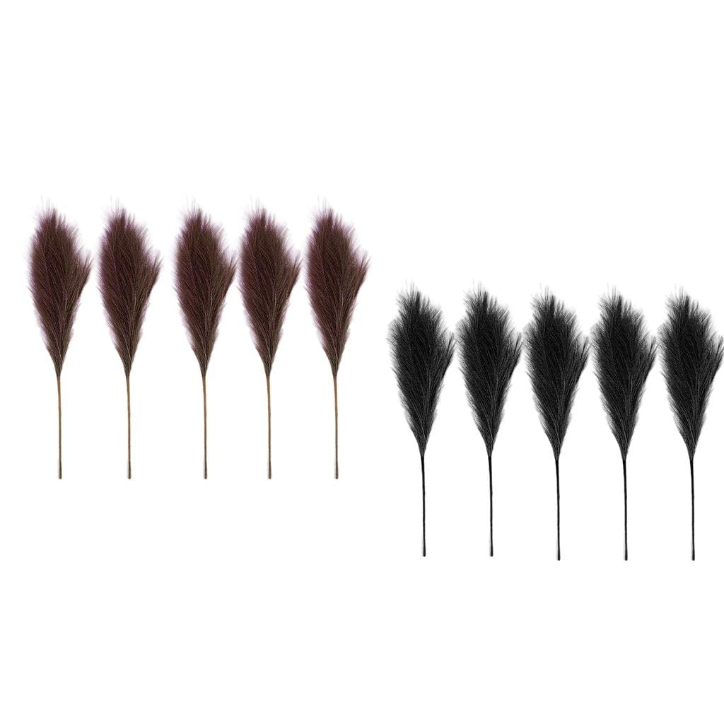predolo Künstlicher Boho Getrockneter Pampasgras Schilf Gras Blumenstrauß für