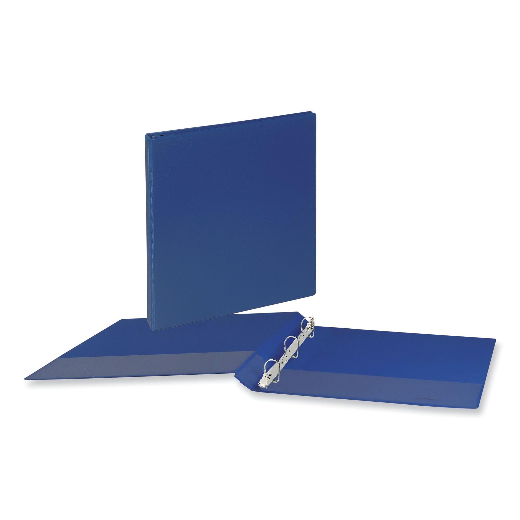 Universal Raccoglitore inclinato con anello a D, 3 anelli, capacità 1,3 cm, 11 x 8,5, blu navy