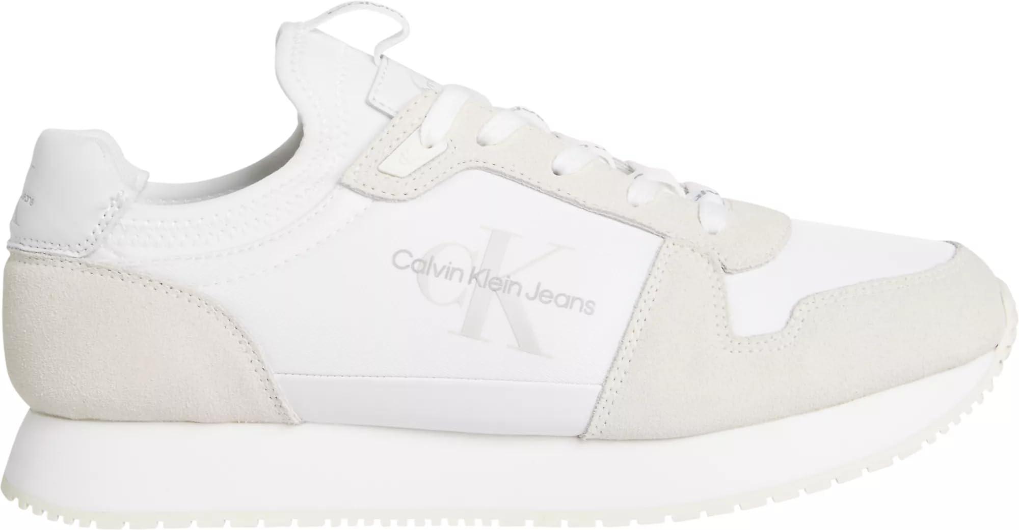 Calvin Klein White Polyester Men Sneaker - EU40/US7