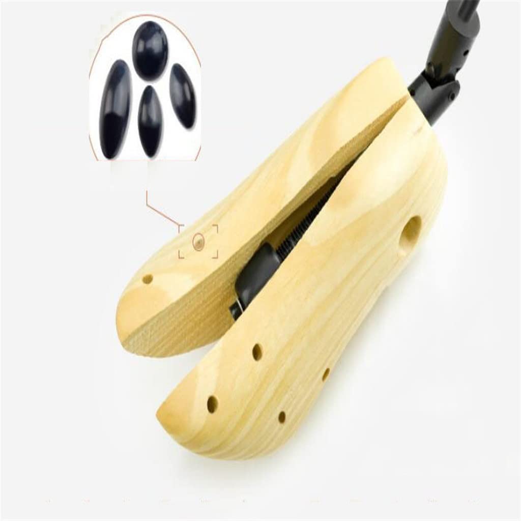 Schuhspanner, Stiefelverlängerung aus massivem Holz, hält modisch, praktisch, Starke Klammer, Gute Ergebnisse, solide Schuhspanner (Farbe: Natur, Größe: 35–38 Yards) (Natur 35)