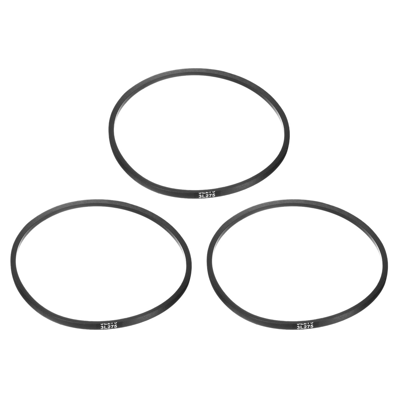 uxcell 3L240 Classic Wrapped Rubber V-Belt, 24"(610mm) Outside Circumference, 3L Profile V Belt 3/8" Width 7/32" Height — view 192