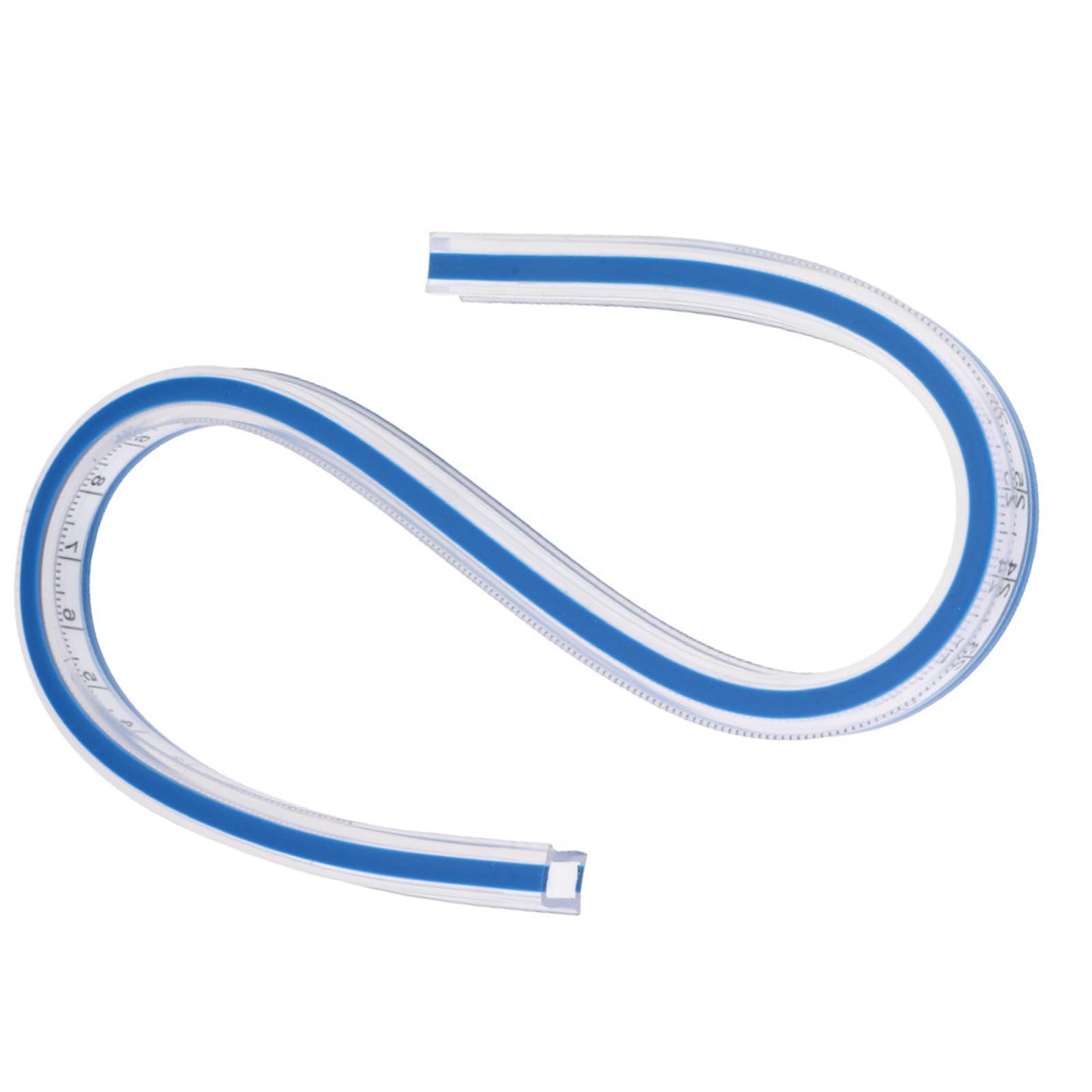 Bendable Drafting Ruler Drawing Engineering Construction Sewing Projects Measurements for 30cm 40cm 50cm or 60cm Architectural Drafting