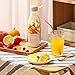 Kavolet 300ml Mini Spremiagrumi, Bottiglia per frullatore Portatile, Ricarica USB Piccolo Frullatore 40W Potenza 18000 RPM Tazza spremiagrumi Elettrico, Tazza di Succo di accompagnamento