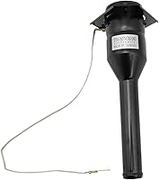 Vista 10 de TRQ Cuello de llenado de depósito de combustible negro compatible con Toyota Sienna 2004-2010