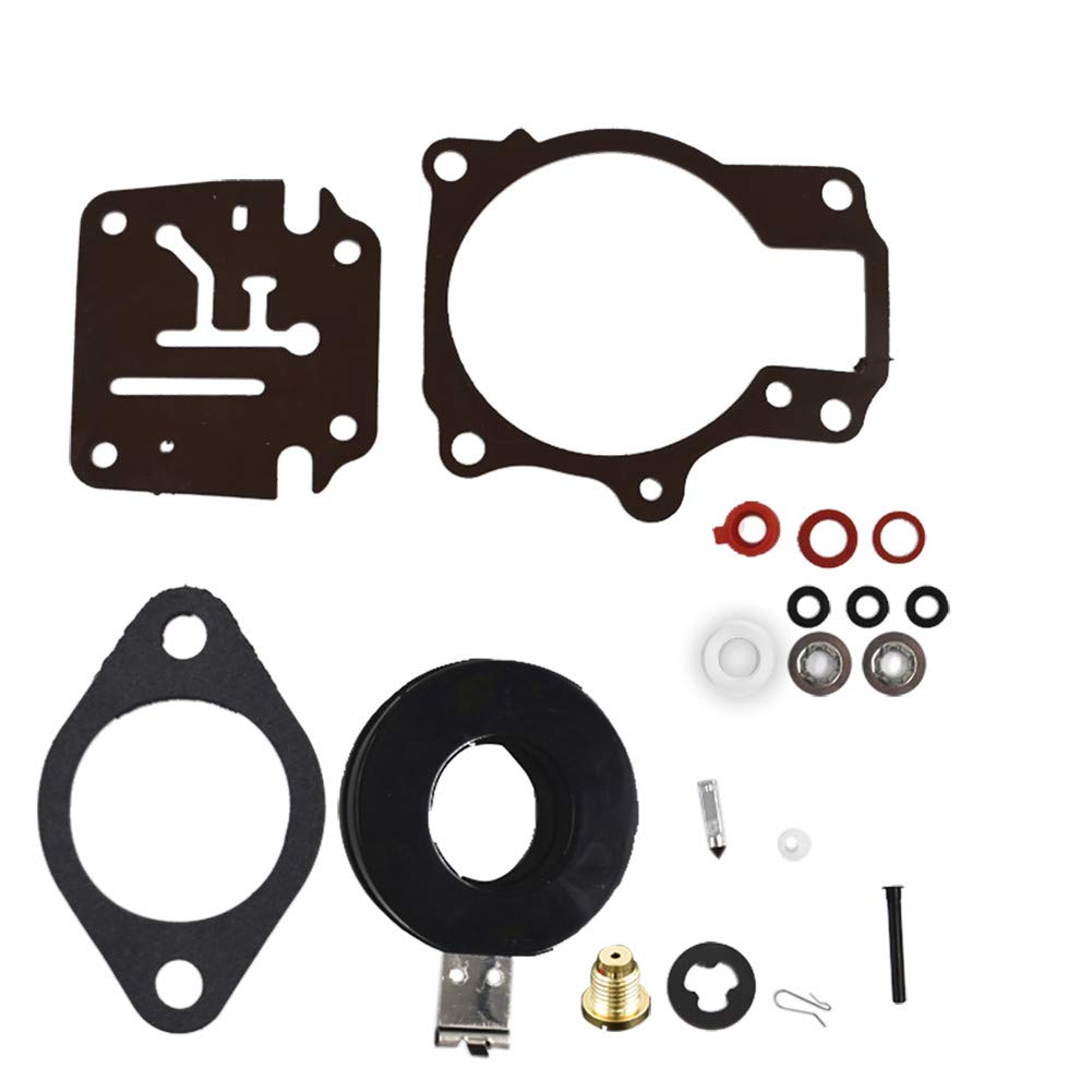 Autoparts New Carb Repair Kit Fit for Johnson/Evinrude 396701 20/25/28/30/40/45/48/50/60/70