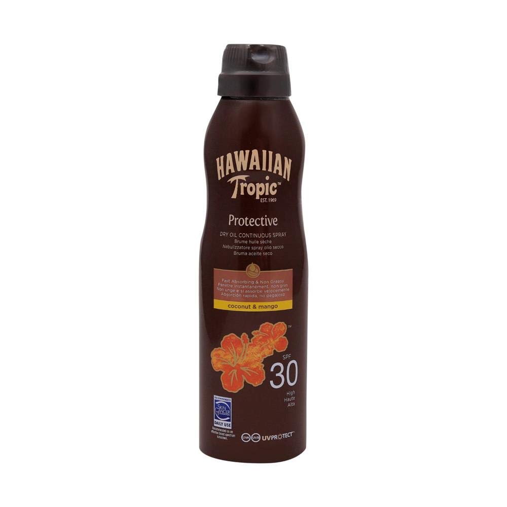 Hawaiian TropicTopic Protective Dry Oil Continous Spray SPF30 180ml